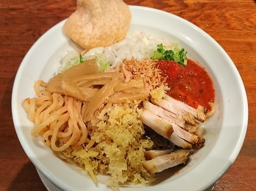 「【期間限定】海老まぜ」@麺や 松辰の写真