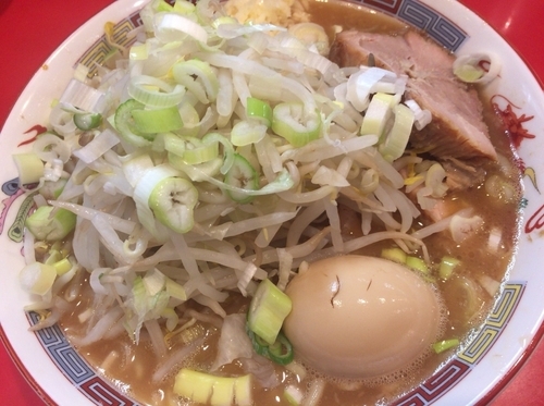 「ラーメン豚増しニンニクネギ味玉」@ジャンプの写真
