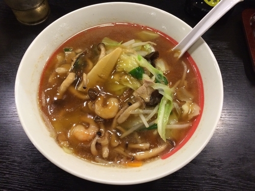 「五目野菜らーめん」@幸楽苑 万博記念公園店の写真