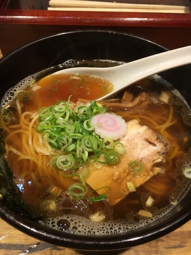 「中華そば￥780」@らーめん 上方 麺三昧 梅田店の写真