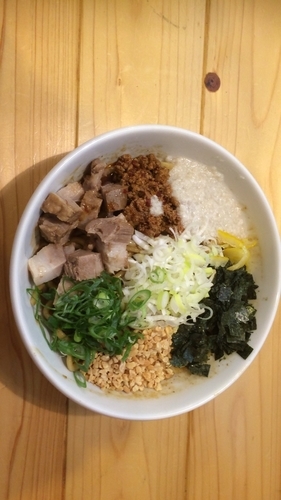 「天地まぜそば」@活龍まぜそば専門 天地の写真