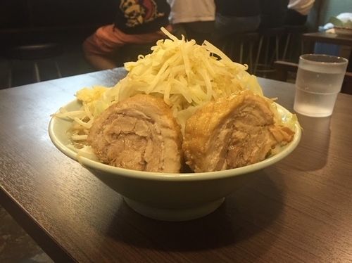 「ラーメン小 野菜ニンニク」@かじろうramen7の写真