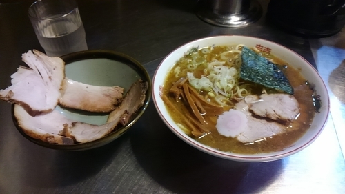 「小ラーメン＋チャーシュー　￥700＋350」@滝野川大勝軒の写真