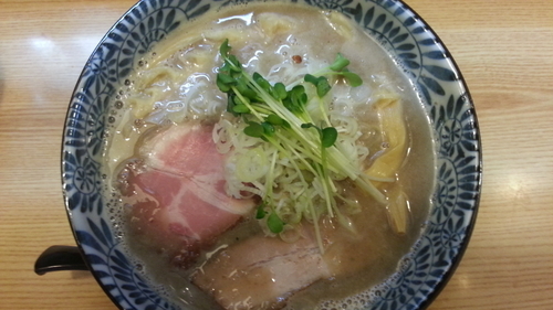 「限定 濃厚鶏白湯ラーメン」@彩色ラーメン きんせい総本家夢風の写真