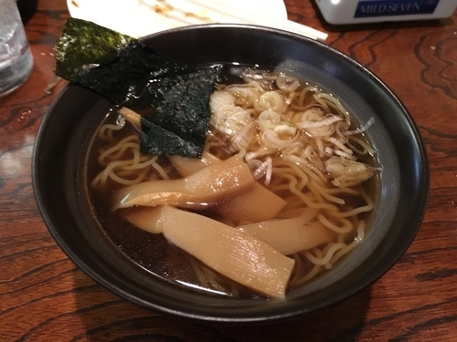 「比内地鶏スープ拉麺」@炭火焼 鳥繁の写真