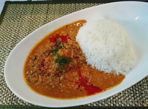 「レッドカレー 800円」@タイレストラン JIMJUMの写真