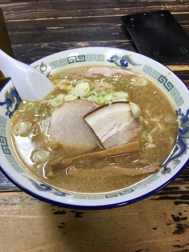 「ごくにぼ  中太麺」@長尾中華そば 西バイパス店の写真