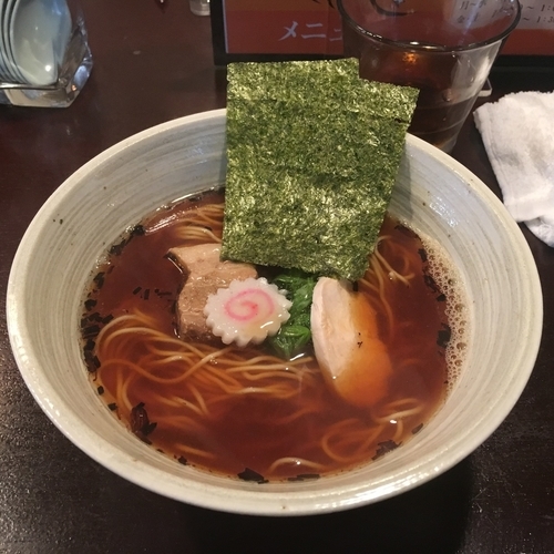 「極(きわめ）煮干しらーめん」@らーめん そよ風の写真