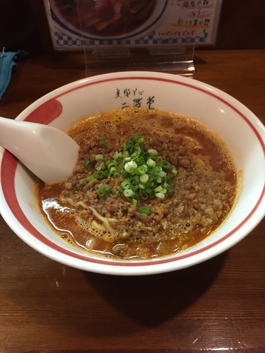 「赤そば」@支那そば 二階堂の写真