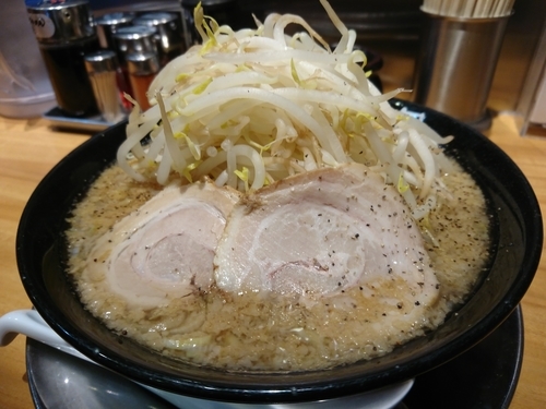 「【期間限定】DEVIL740円＋もやし(クーポン)」@らあめん花月嵐 清瀬北口店の写真