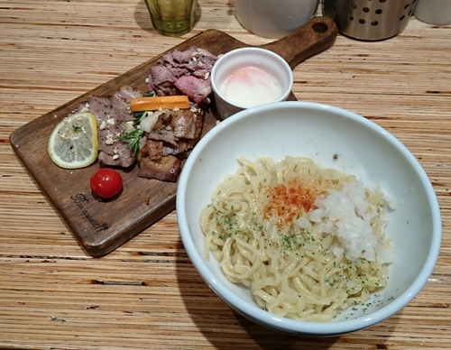 「【夜限定】プラチナ油ソバ」@NOODLE STOCK 鶴おかの写真