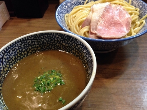 「極濃厚煮干しつけ麺」@煮干しつけ麺 宮元の写真