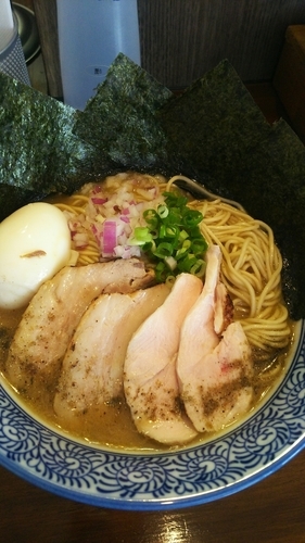 「8番(大盛)」@煮干し中華蕎麦 山崎の写真