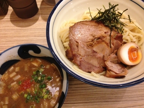 「濃厚豚骨魚介つけ麺」@麺屋 宮本の写真
