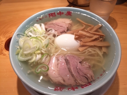 「中華そば＋味玉」@中華そば 田中屋の写真