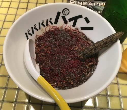 「ゴゴゴゴゴジラ【限定】」@パイナップルラーメン屋さん パパパパパインの写真