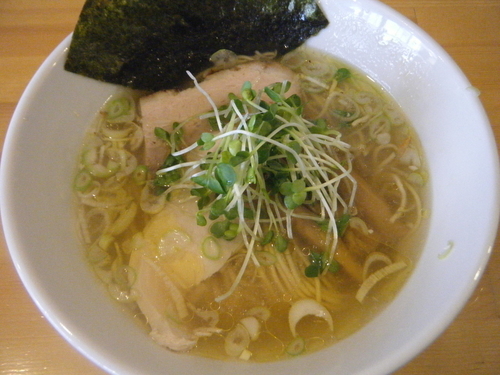 「しおそば750円」@麺や 吉四 KiCCHOの写真