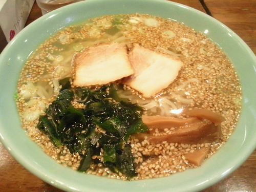 「塩ラーメン 600円」@丸信ラーメン 駅前店の写真