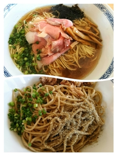 「肉増し伊吹いりこ ＋ 煮干玉」@中華蕎麦 一無庵の写真