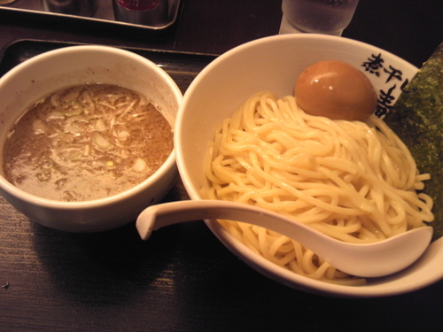 「つけ麺」@煮干しらーめん青樹 立川店の写真