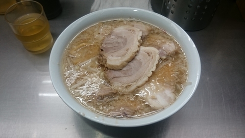 「チャーシューメン（1000円）」@ホープ軒 千駄ヶ谷本店の写真