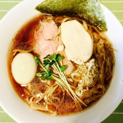 「中華そば（醤油）¥700円（味玉サービスCP）」@中華蕎麦 はざまの写真