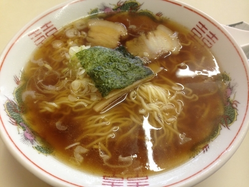 「ラーメン　￥４００」@天末食堂の写真