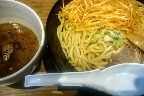 「つけ麺＋大盛り（無料）＋辛ネギ」@麺勇軒の写真