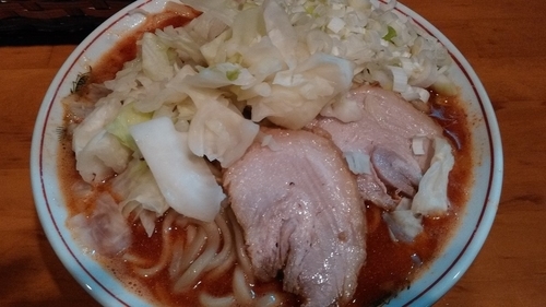 「赤麺」@ファットンの写真