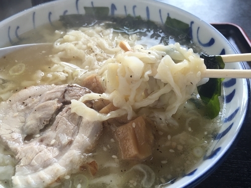 「塩ラーメン （大盛）」@らーめん一心亭の写真