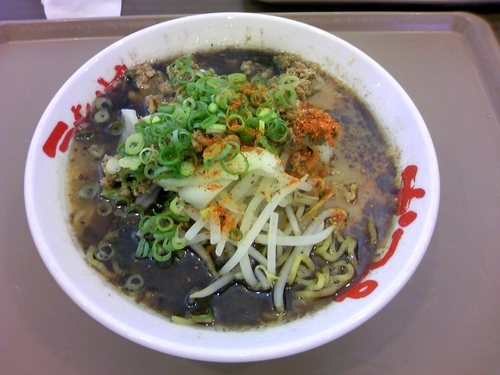 「濃厚しびれみそらーめん」@ゑびな軒 東名海老名SA下り線店の写真