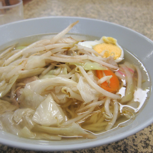 「塩タンメン 580円」@レストラン 若藤の写真