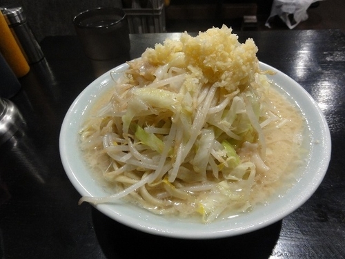 「太麺塩900円　ニンニク」@麺屋のスたの写真