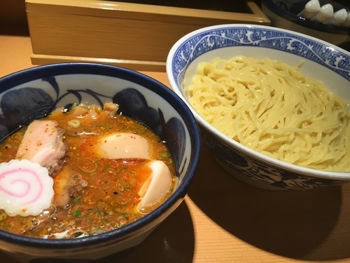 「特製つけ麺」@中華そば 青葉 飯田橋店の写真