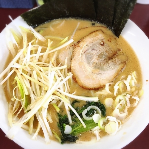 「濃厚味噌+ネギ」@自家製麺 なかむら家 本店の写真