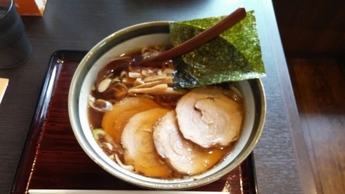 「チャーシューめん(鶏清湯)」@手打ちらーめん まるとくの写真