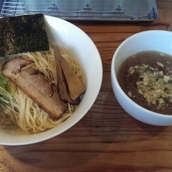 白醤油つけ麺、大盛