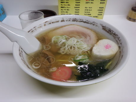 「しおらーめん」@ラーメンたんぽぽの写真