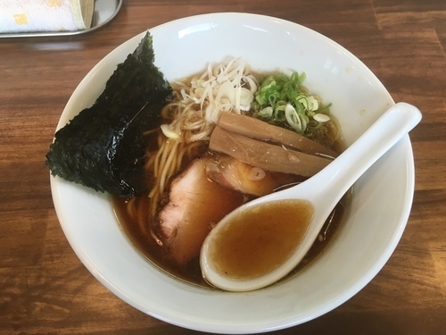 「正油らーめん」@まるもり製麺の写真