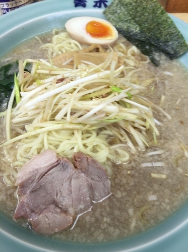 「ネギラーメン」@ラーメン青木亭 せんげん台店の写真