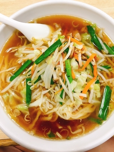 「野菜ラーメン」@手打ちらーめん 金龍の写真