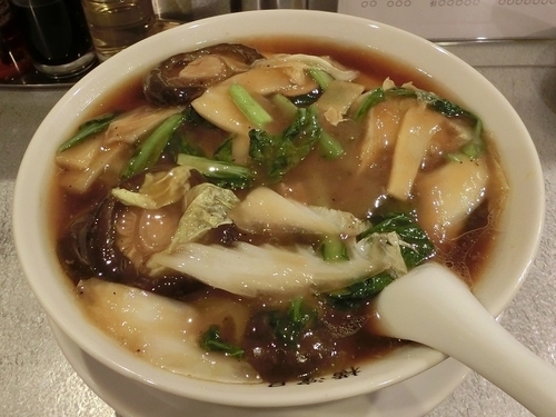 「しいたけそば」@横濱屋の写真