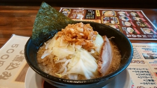 「野菜たっぷり醤油らーめん」@麺屋 川崎商店の写真