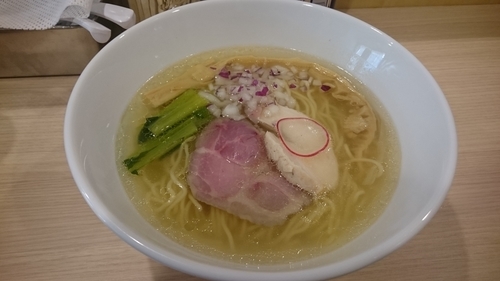 「塩ラーメン（780円）」@麺処けんじの写真