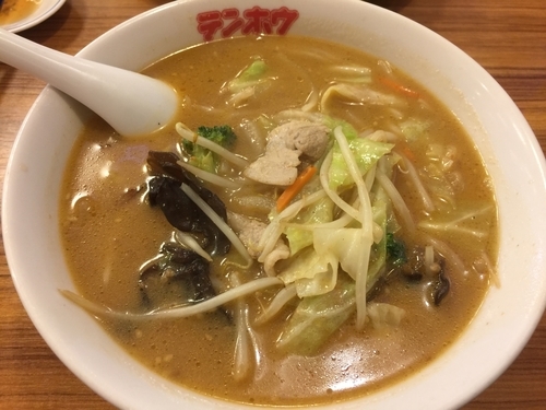 「味噌タンメン」@テンホウ 梓川店の写真