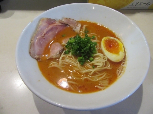 「海老ラーメン（７５０円）」@麺や 海老庵の写真