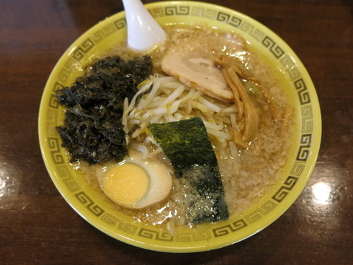 「高菜麺：850円」@江川亭 調布店の写真