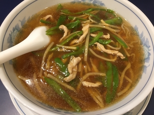 「ルースー湯麺¥800」@中華茶房 天山の写真