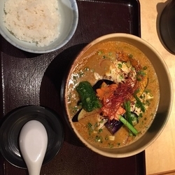 焼きチーズカレー蕎麦・ライス