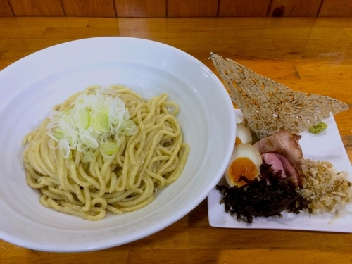 「【限定】梅山豚の油そば（800円）＋味玉」@麺屋 むじゃきの写真